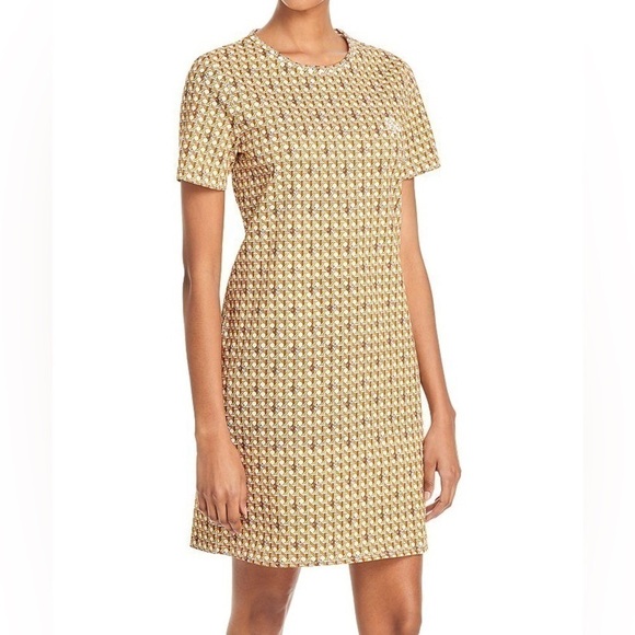 Tory Burch Dresses & Skirts - Tory Burch Basket Weave t-shirt dress